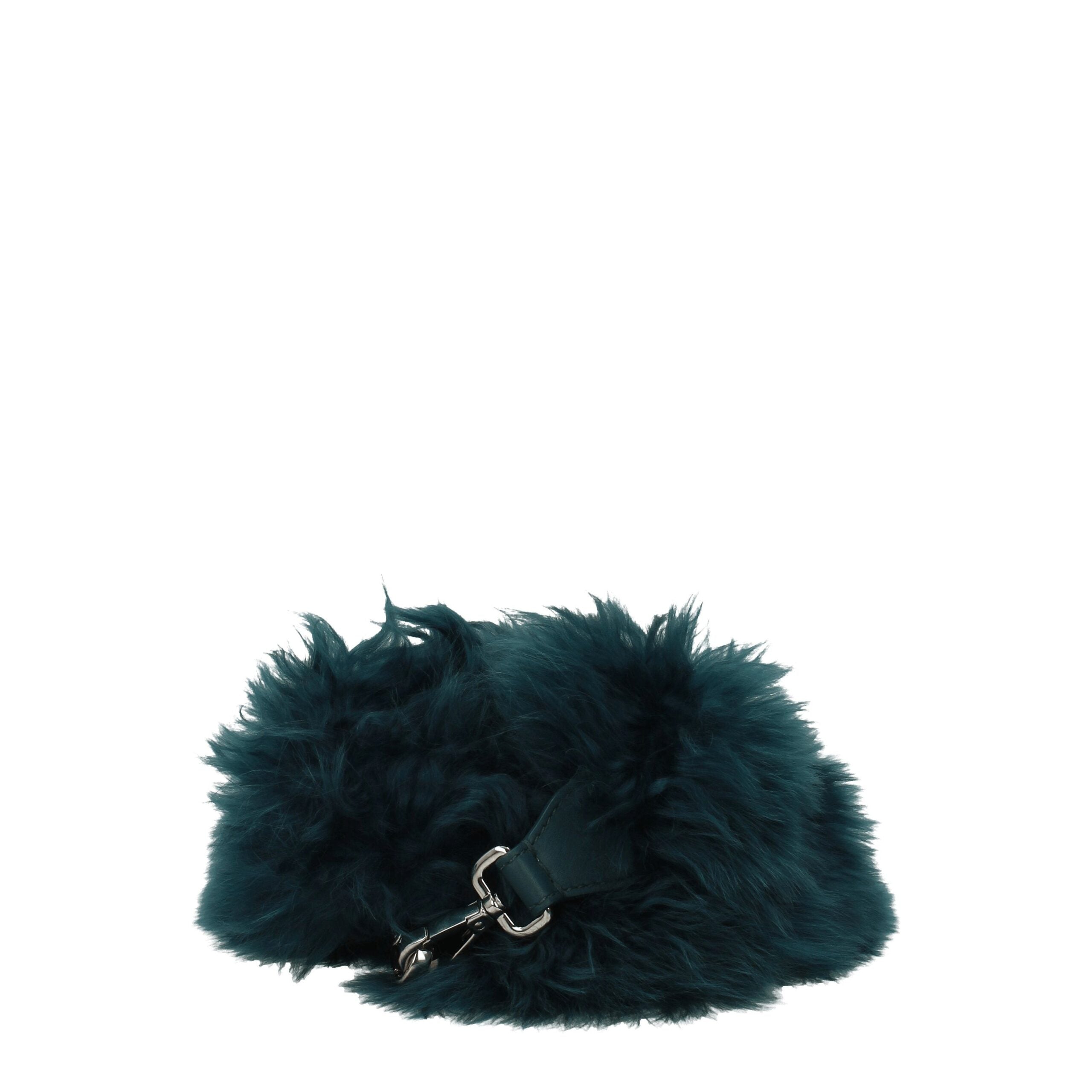 Fendi Green Leather Shoulder Bag - Luxury Boutique Co