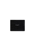 Saint Laurent Black Calf Leather Bos Taurus Wallet - Luxury Boutique Co