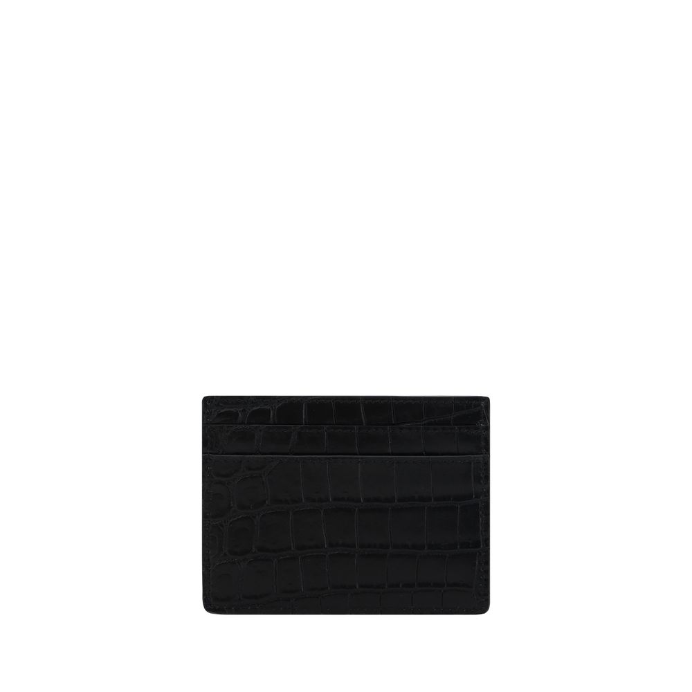 Saint Laurent Black Calf Leather Bos Taurus Wallet - Luxury Boutique Co