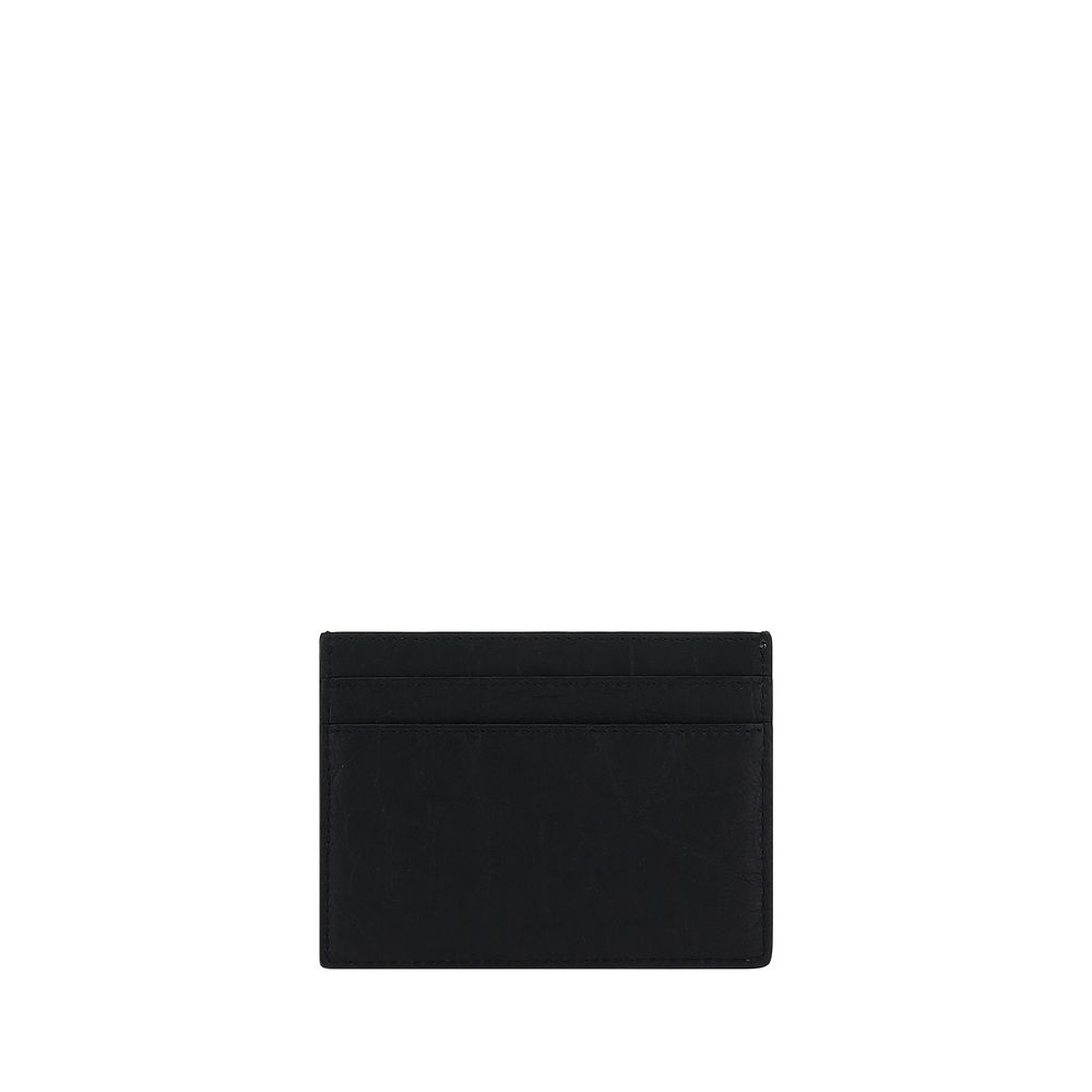Saint Laurent Black Goatskin Wallet - Luxury Boutique Co