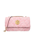Versace Pink Fabric Shoulder Bag - Luxury Boutique Co