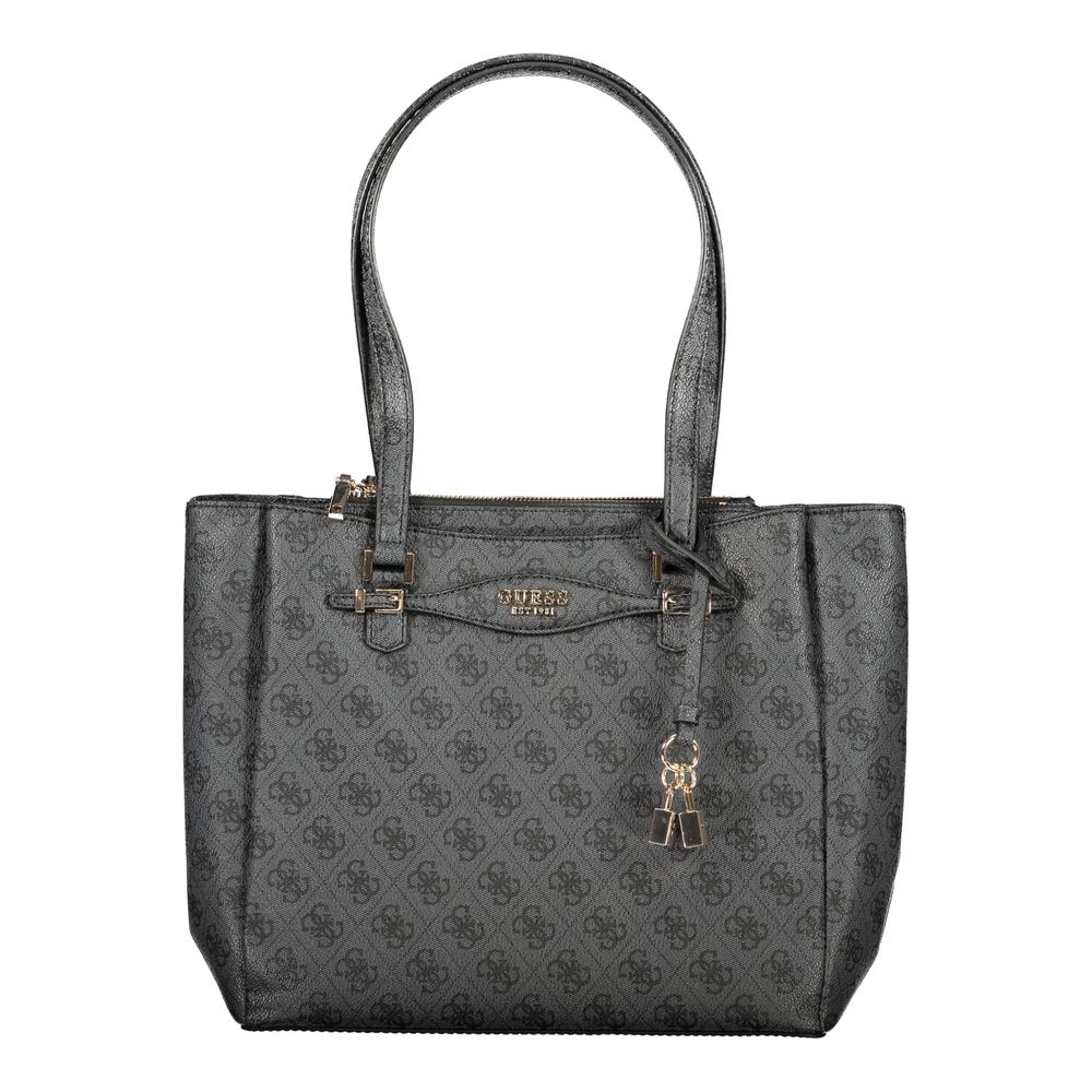 Bolso de mano para mujer Guess Jeans Nero de poliuretano