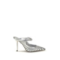 Jimmy Choo Silver Leather High Heel Pumps - Luxury Boutique Co