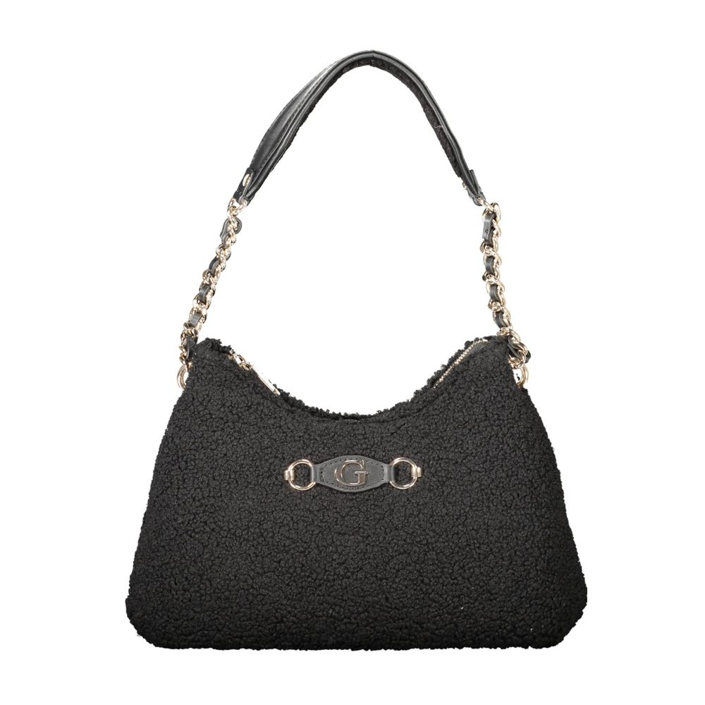 Guess Jeans Nero Polyester Women Handbag - Luxury Boutique Co