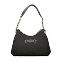 Guess Jeans Nero Polyester Women Handbag - Luxury Boutique Co