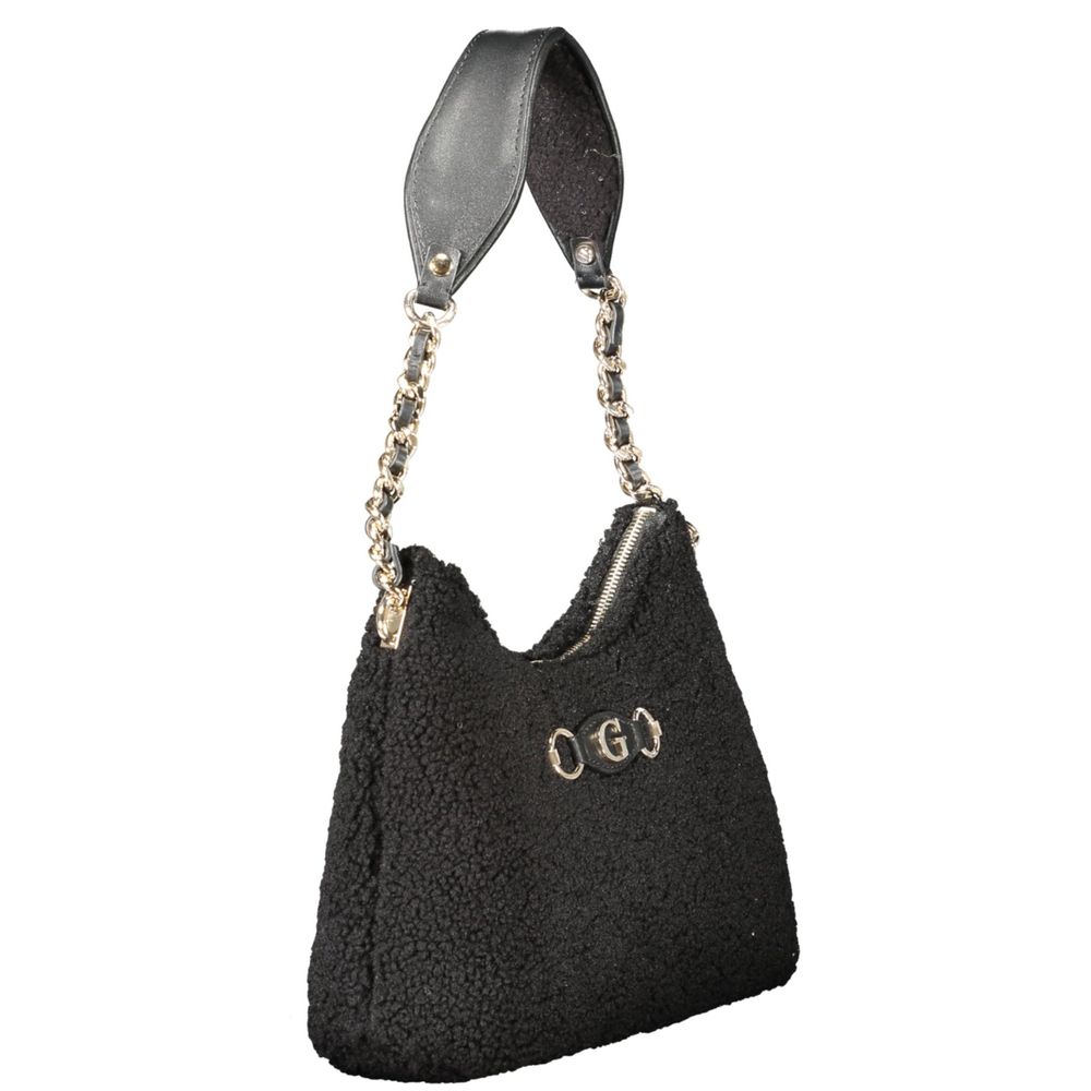 Guess Jeans Nero Polyester Women Handbag - Luxury Boutique Co