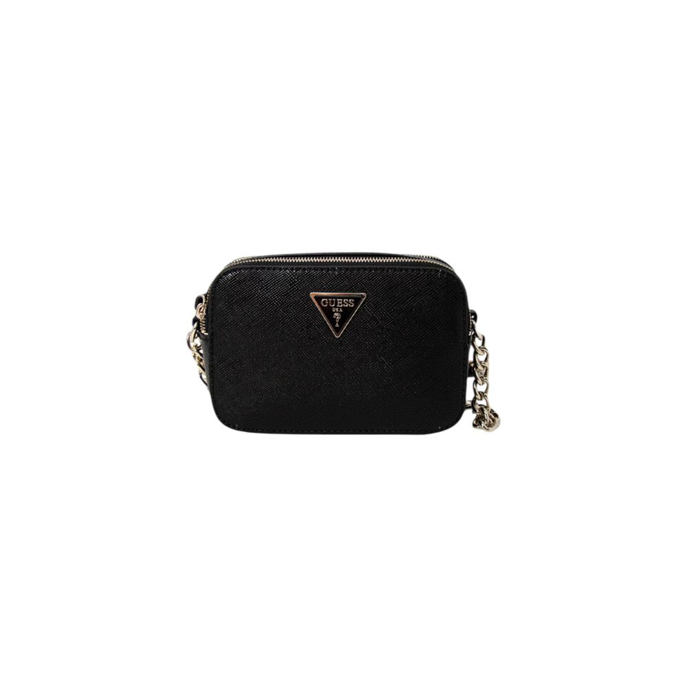 Guess Black Polyethylene Handbag - Luxury Boutique Co