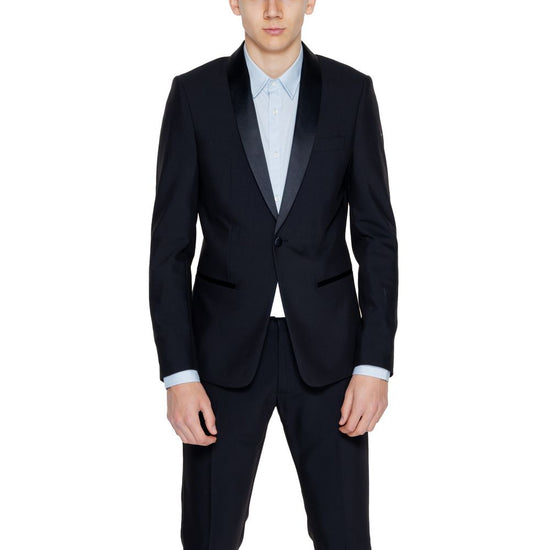 Antony Morato Black Polyester Blazer