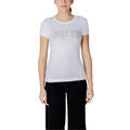 Guess White Cotton T-Shirt - Luxury Boutique Co