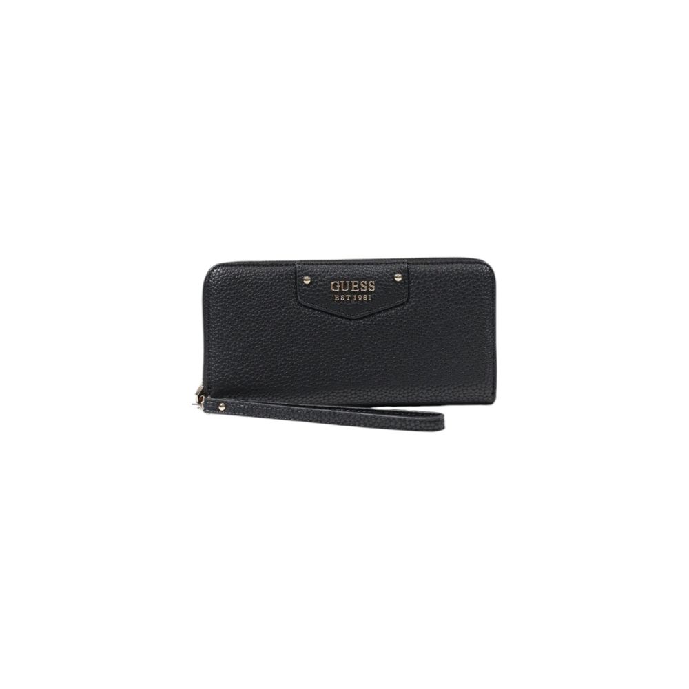 Guess Black Polyethylene Wallet - Luxury Boutique Co