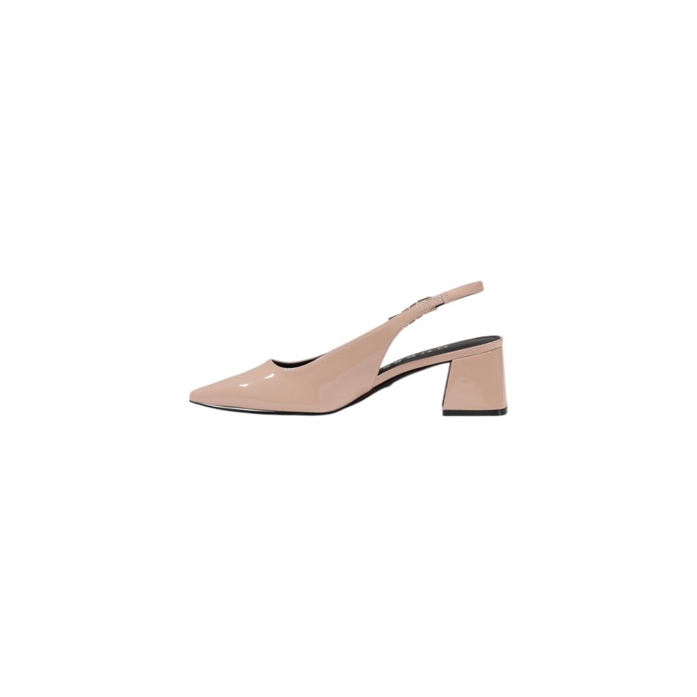 Guess Pink Polyethylene Platform Sandals - Luxury Boutique Co