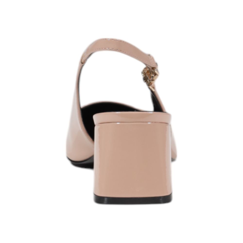 Guess Pink Polyethylene Platform Sandals - Luxury Boutique Co