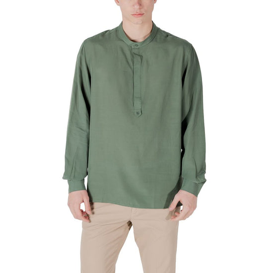 Antony Morato Bicolor Lyocell Shirt