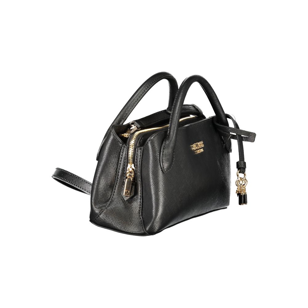 Guess Jeans Black Polyurethane Women Handbag - Luxury Boutique Co