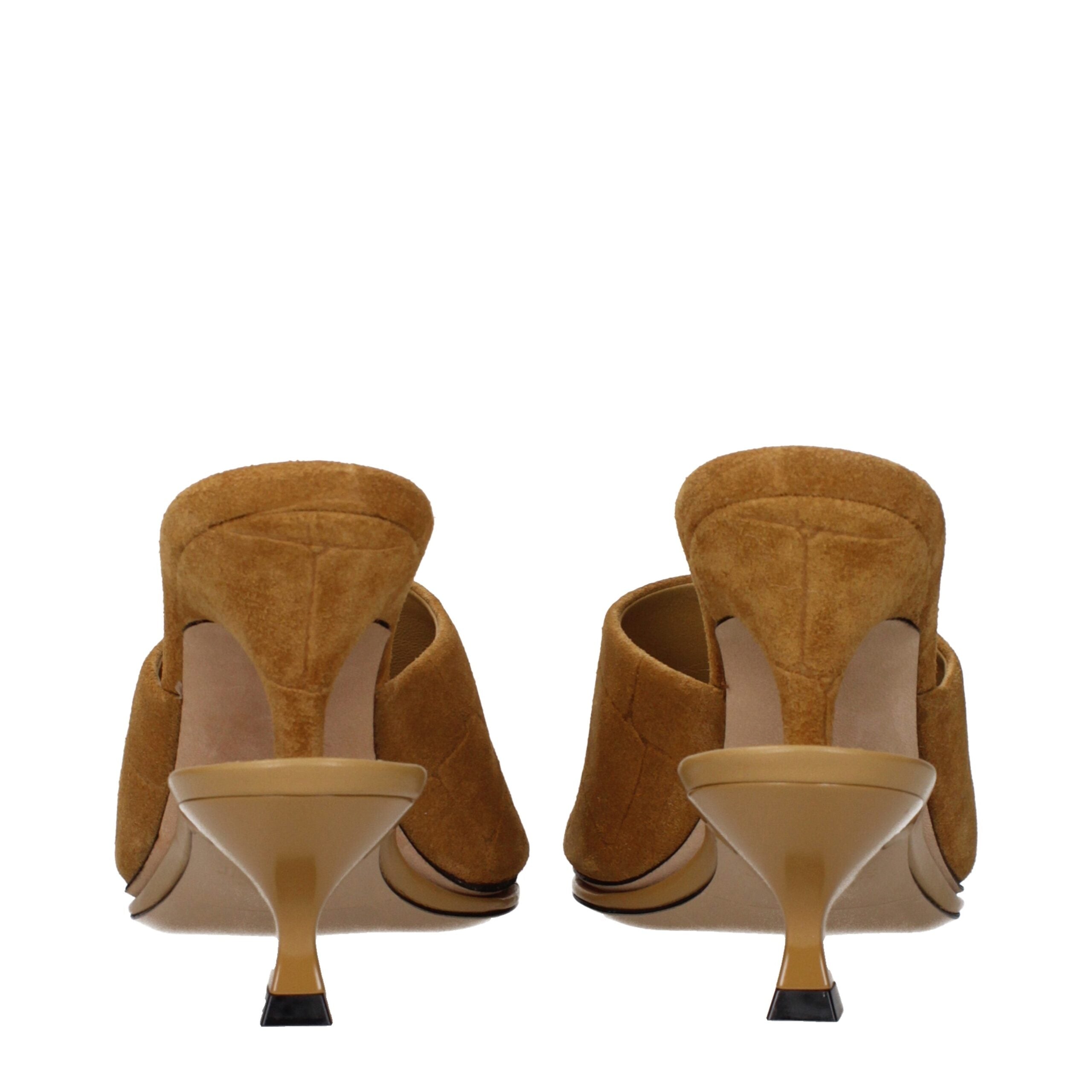 Jacquemus Brown Leather Stiletto Heel Sandals - Luxury Boutique Co