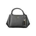 Guess Jeans Nero Poliuretano Women Handbag - Luxury Boutique Co