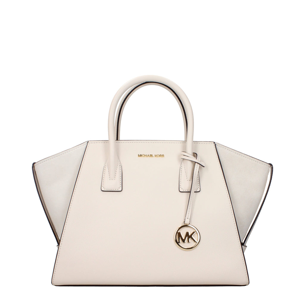 Michael Kors Beige Leather Handbag - Luxury Boutique Co