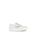 Balenciaga White Calf Leather Bos Taurus Athletic Sneakers - Luxury Boutique Co