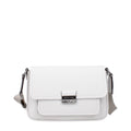 Michael Kors White Leather Crossbody Bag - Luxury Boutique Co