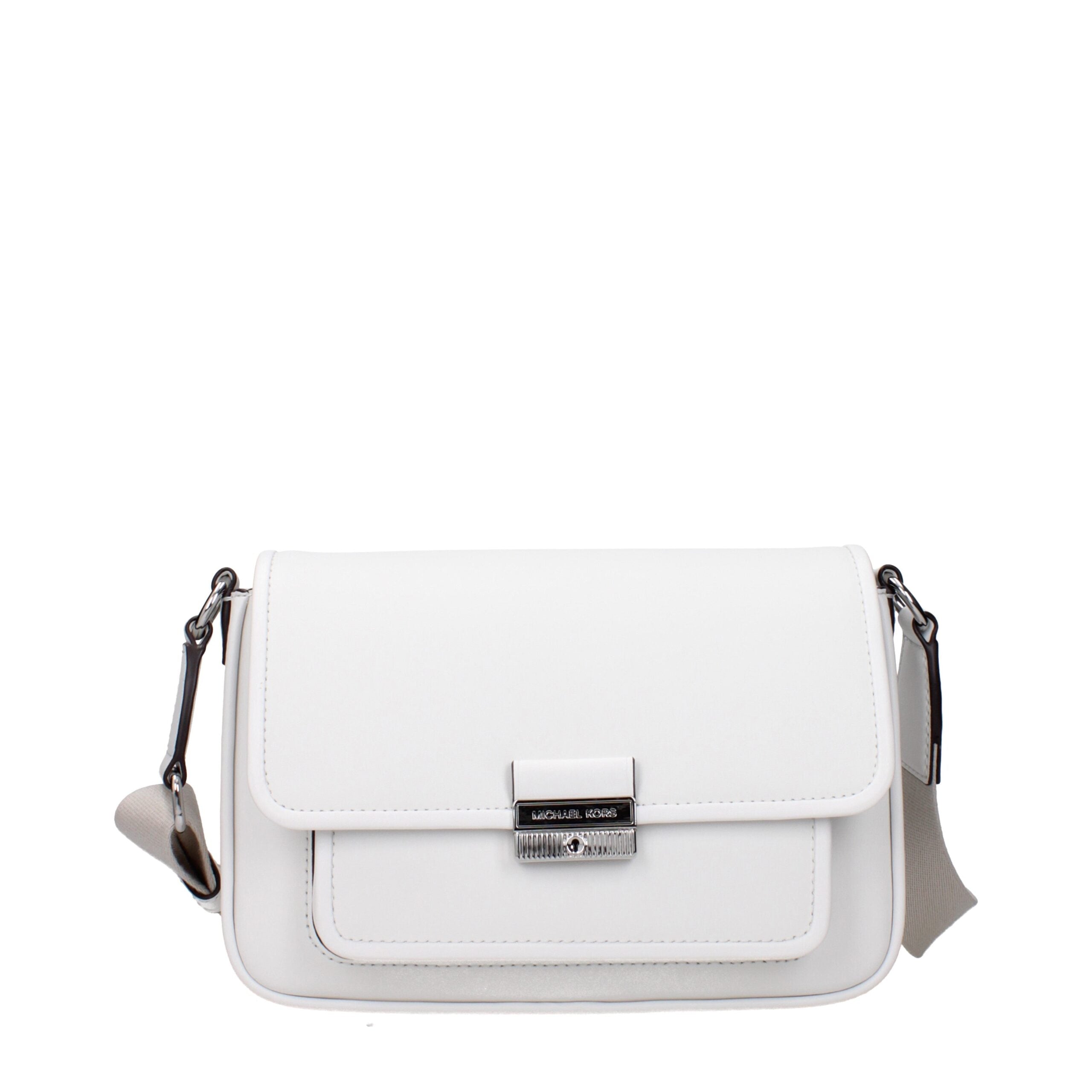 Michael Kors White Leather Crossbody Bag - Luxury Boutique Co