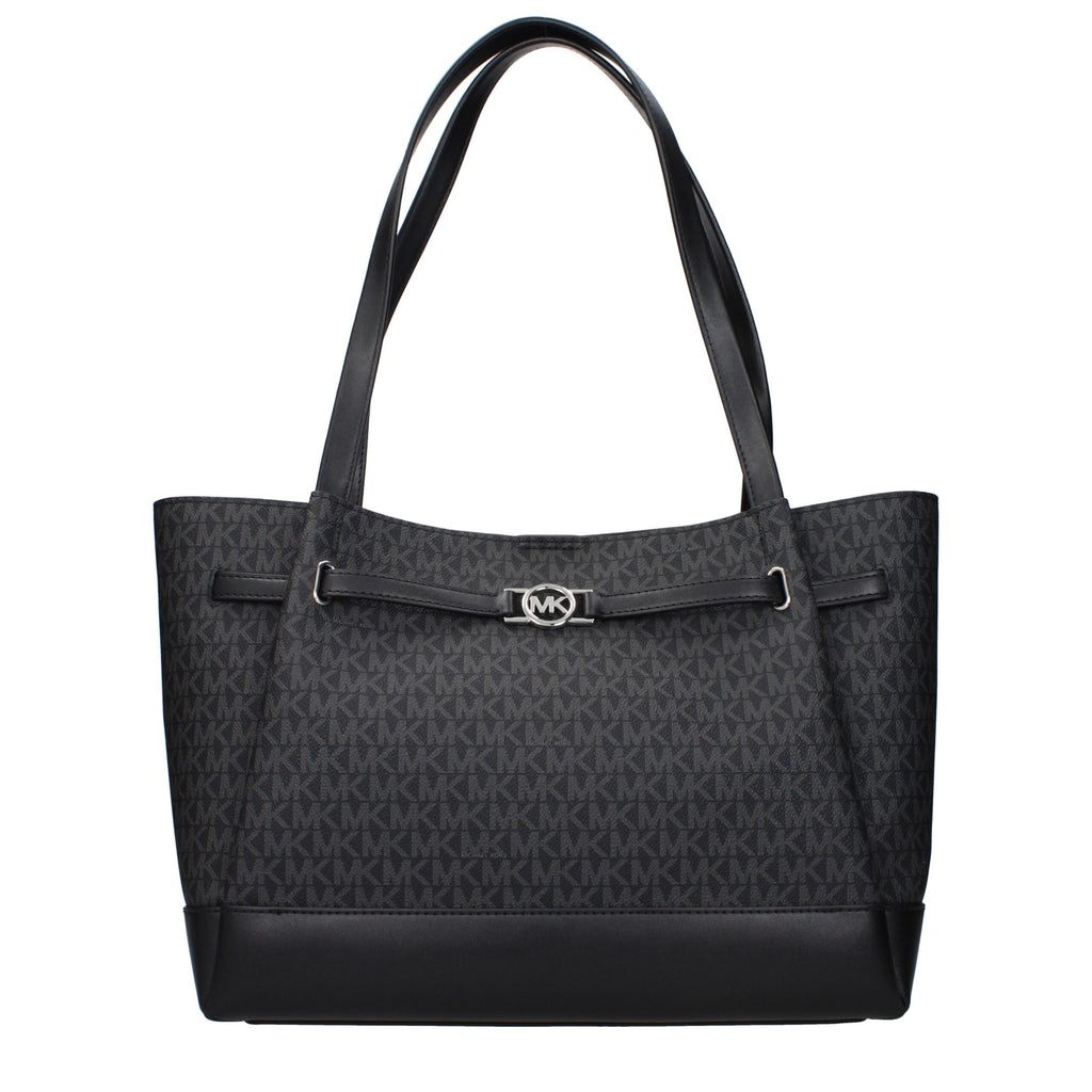 Michael Kors Black Fabric Shoulder Bag - Luxury Boutique Co