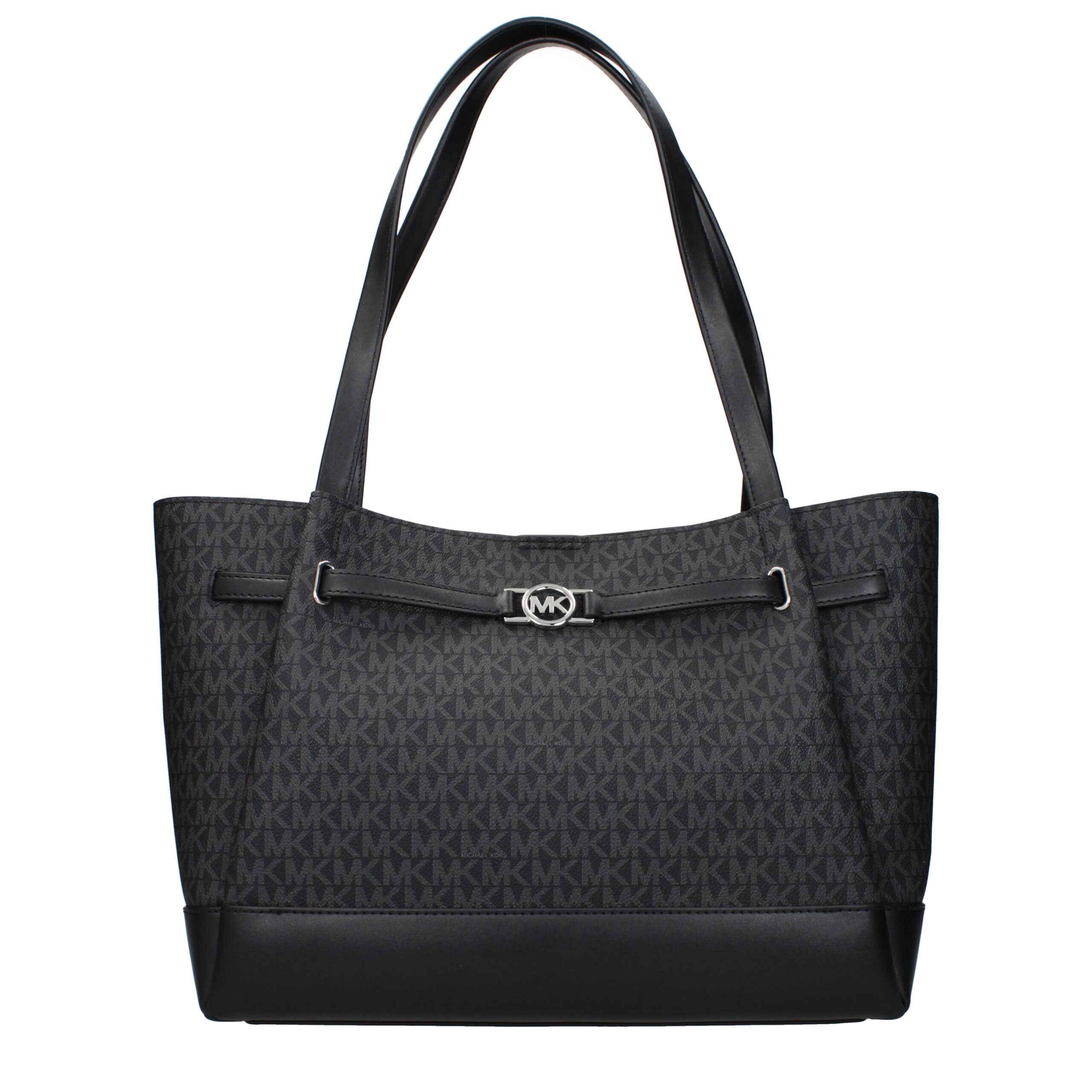 Michael Kors Black Fabric Shoulder Bag - Luxury Boutique Co