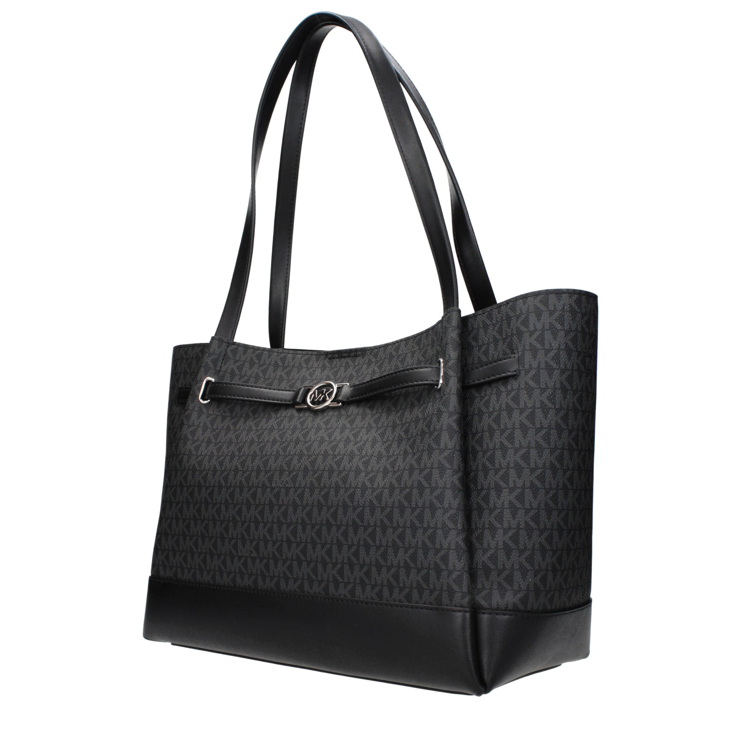 Michael Kors Black Fabric Shoulder Bag - Luxury Boutique Co
