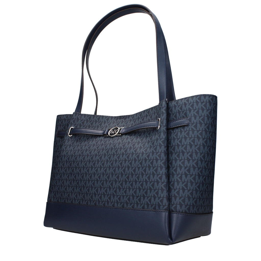 Michael Kors Blue Fabric Shoulder Bag - Luxury Boutique Co