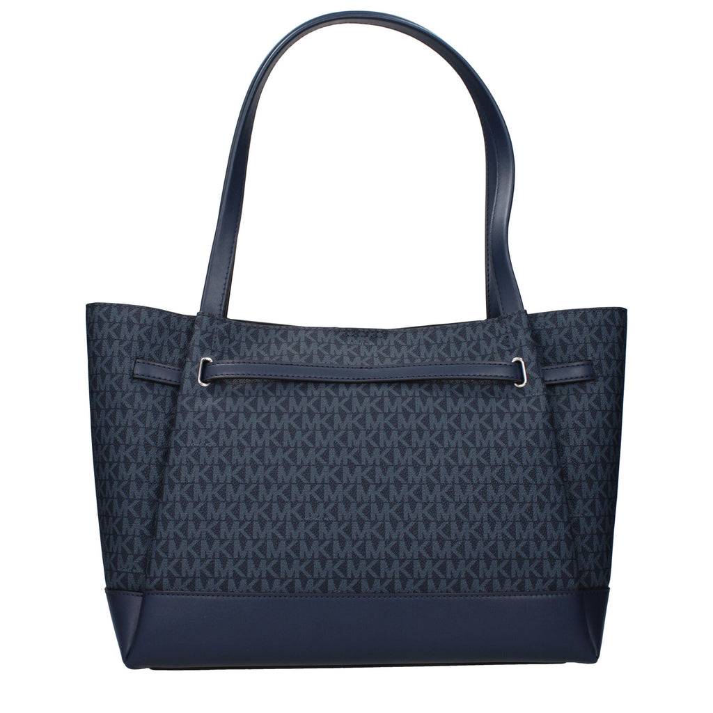 Michael Kors Blue Fabric Shoulder Bag - Luxury Boutique Co