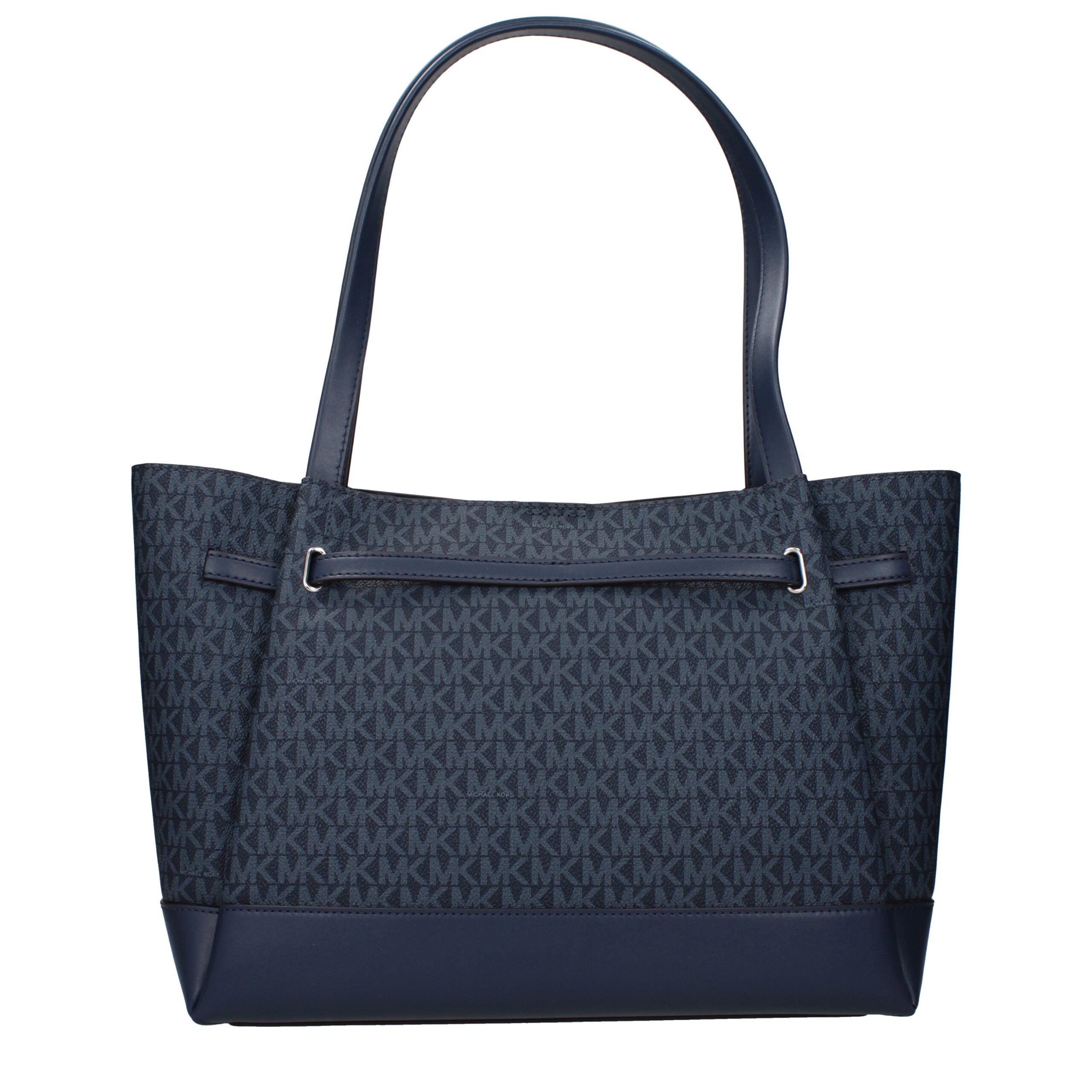 Michael Kors Blue Fabric Shoulder Bag - Luxury Boutique Co