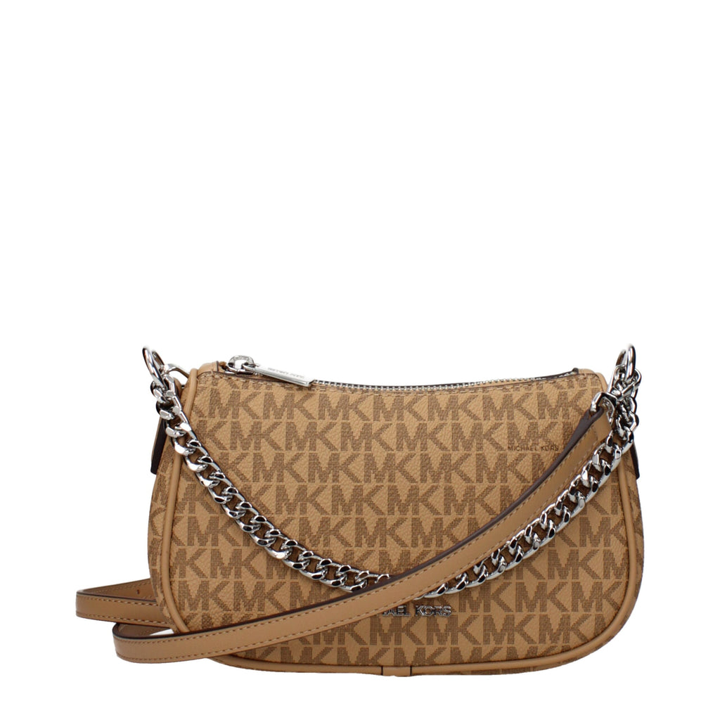 Michael Kors Brown Fabric Handbag - Luxury Boutique Co