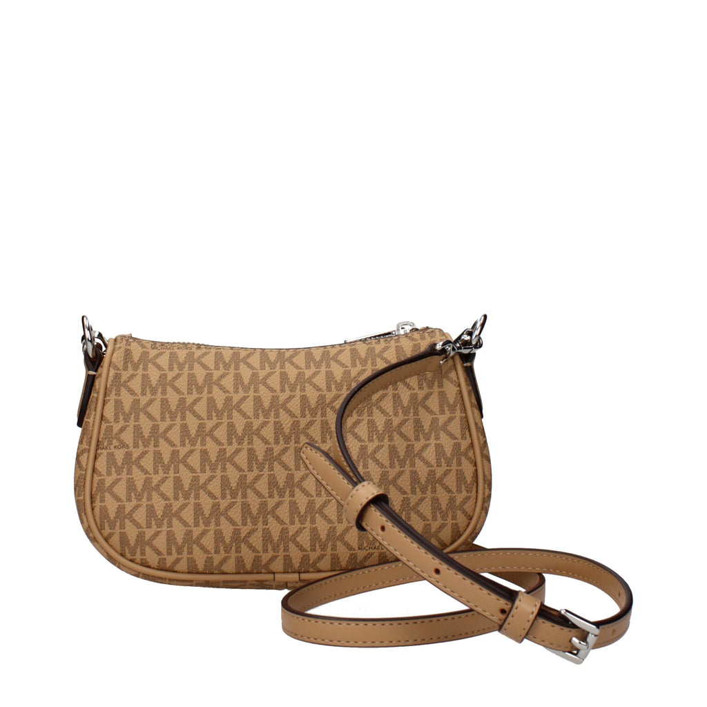 Michael Kors Brown Fabric Handbag - Luxury Boutique Co