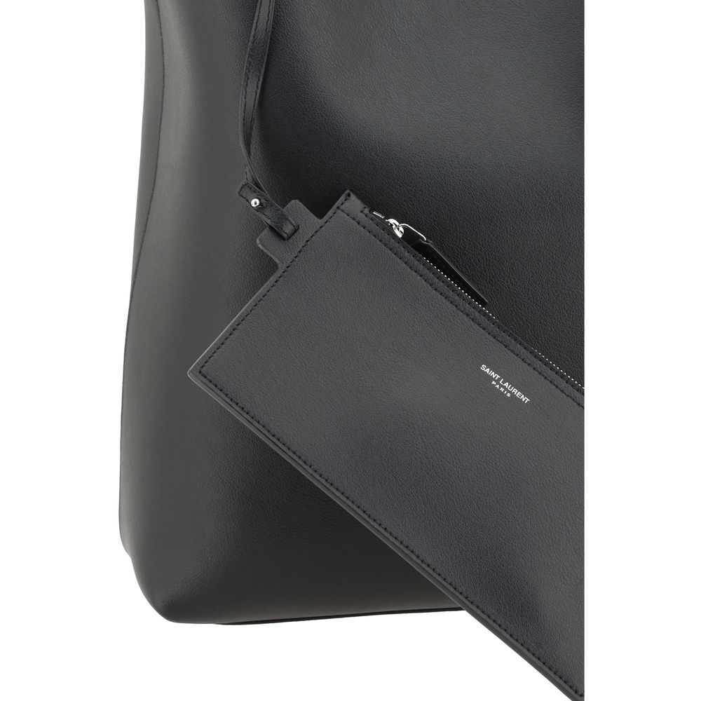 Saint Laurent Black Lamb Ovis Aries Aries Shoulder Bag - Luxury Boutique Co