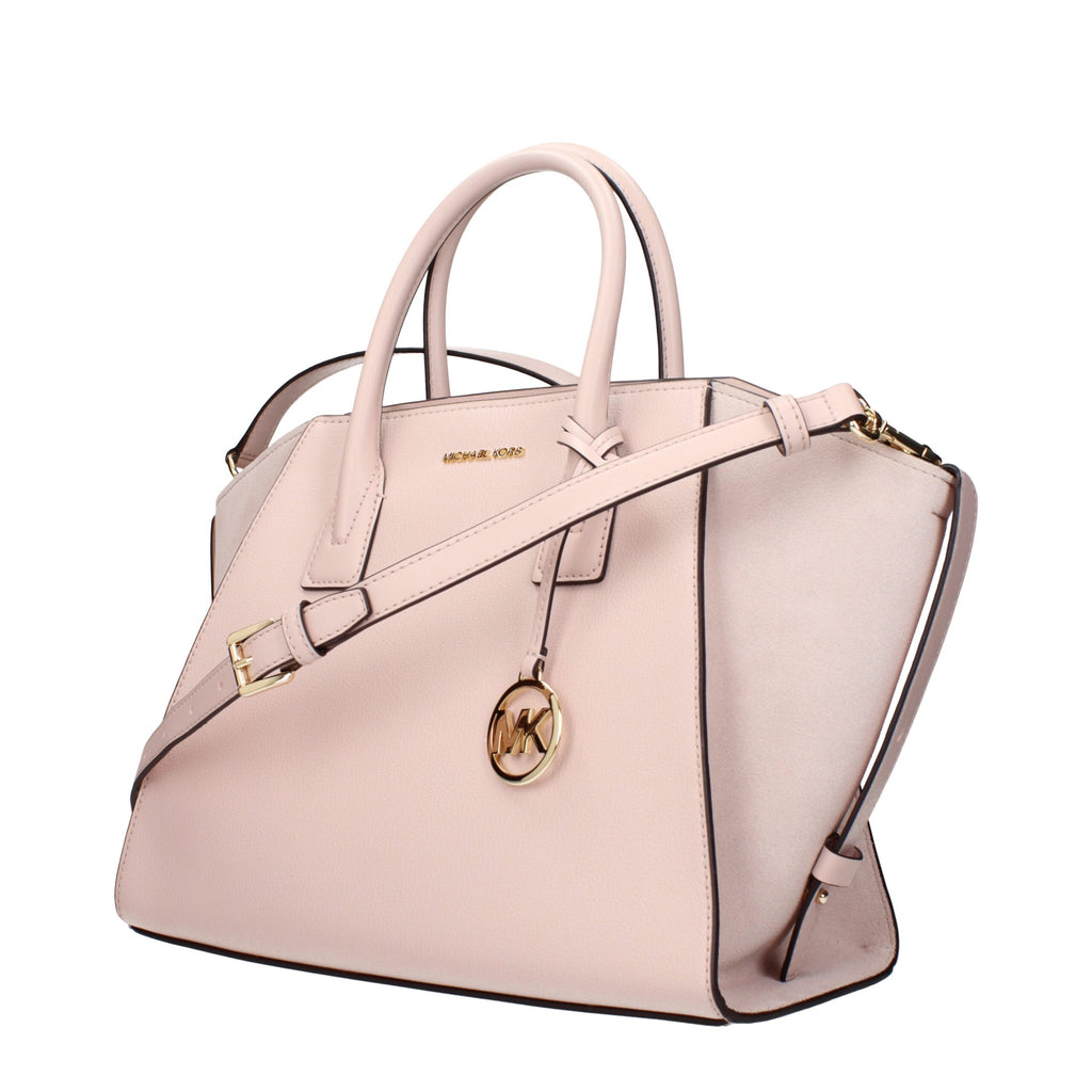 Michael Kors Pink Leather Handbag - Luxury Boutique Co
