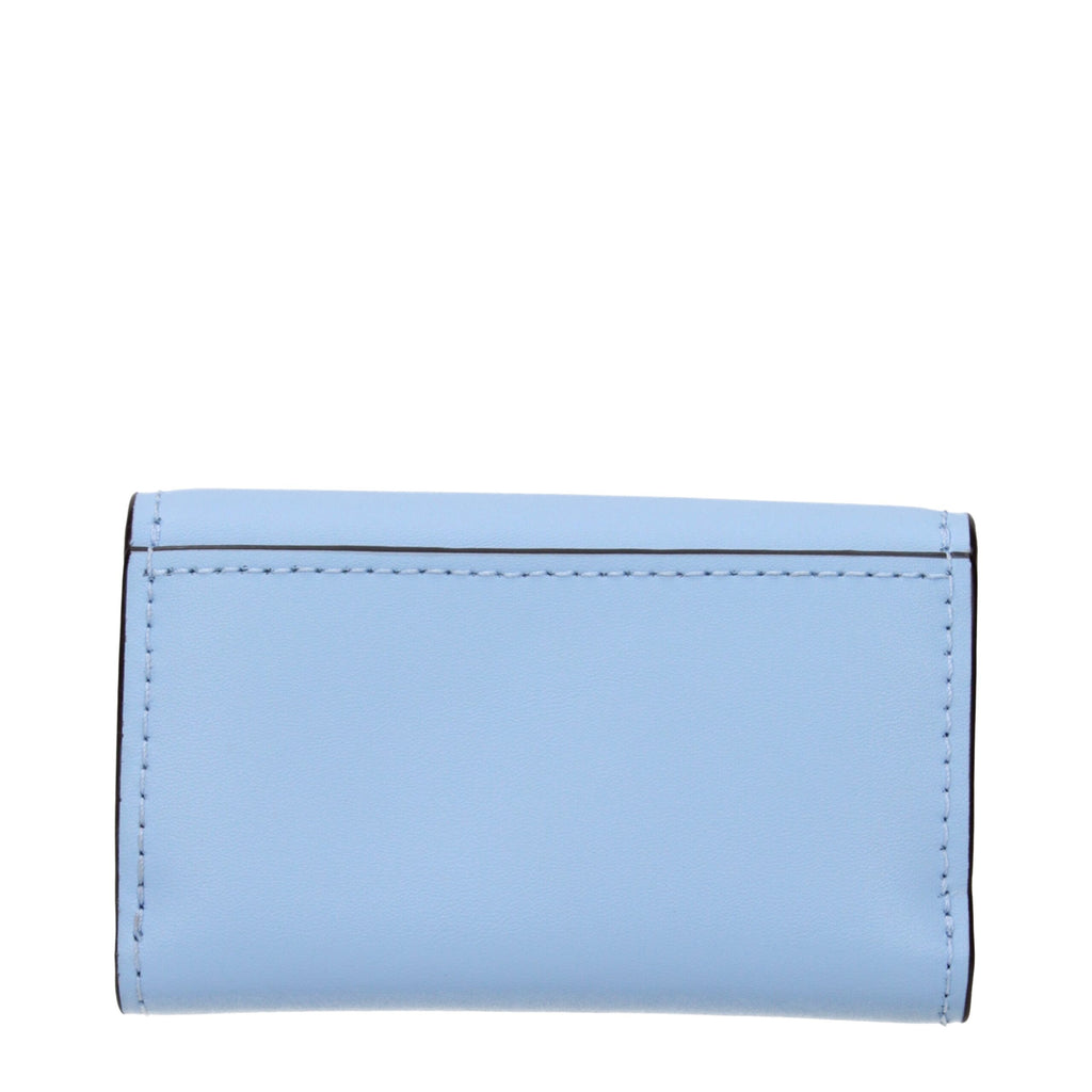 Michael Kors Light Blue Leather Wallet - Luxury Boutique Co