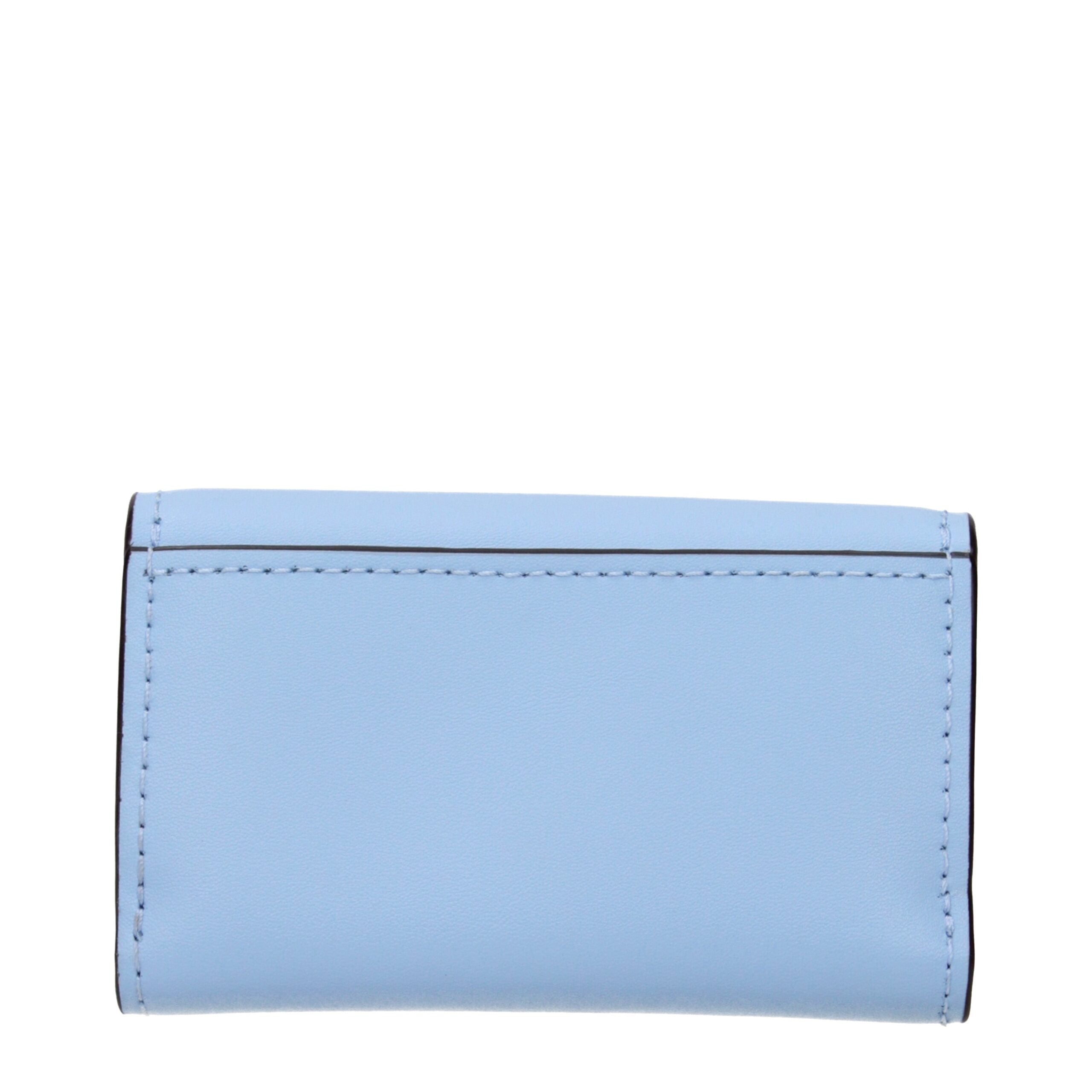 Michael Kors Light Blue Leather Wallet - Luxury Boutique Co