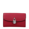 Michael Kors Red Leather Wallet - Luxury Boutique Co