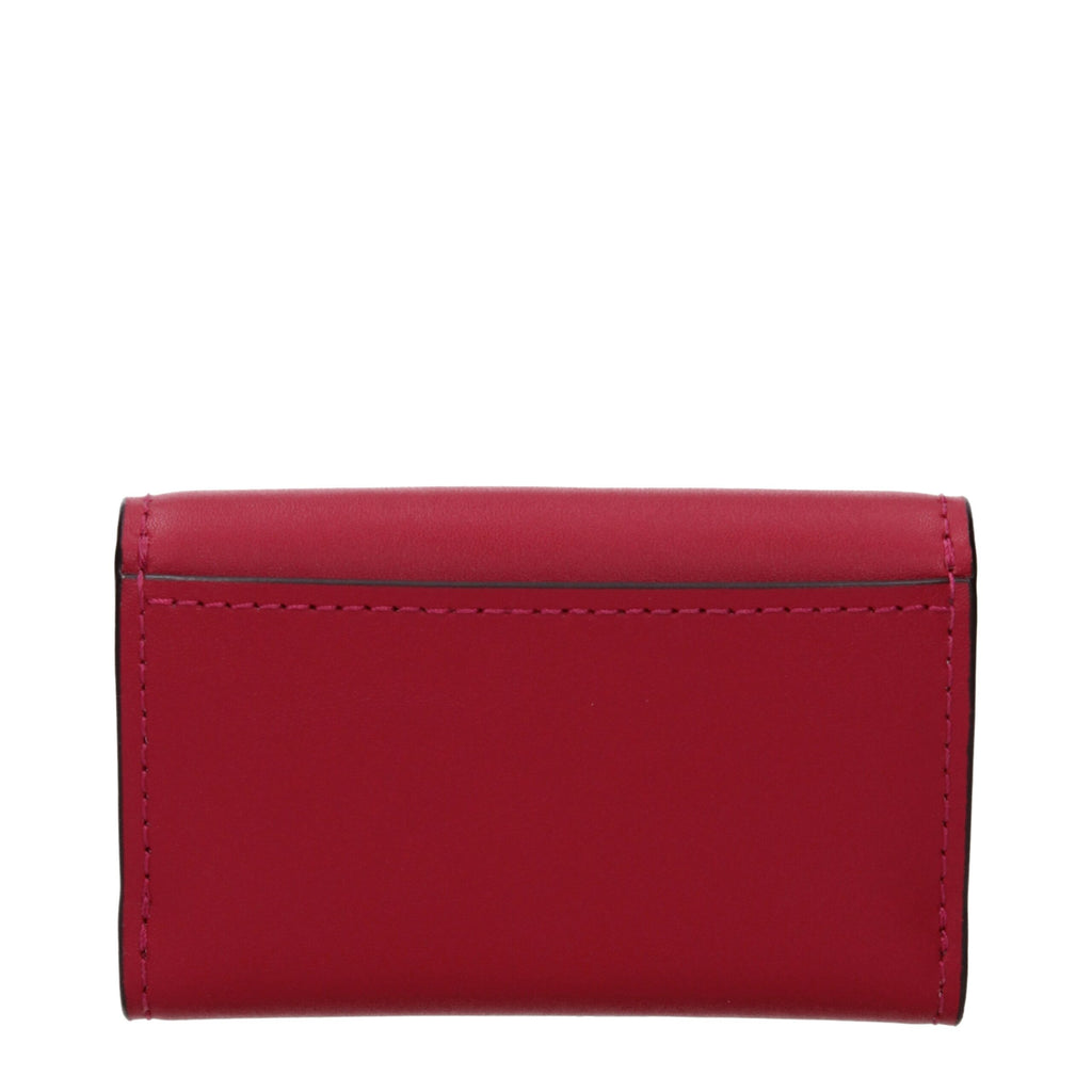 Michael Kors Red Leather Wallet - Luxury Boutique Co