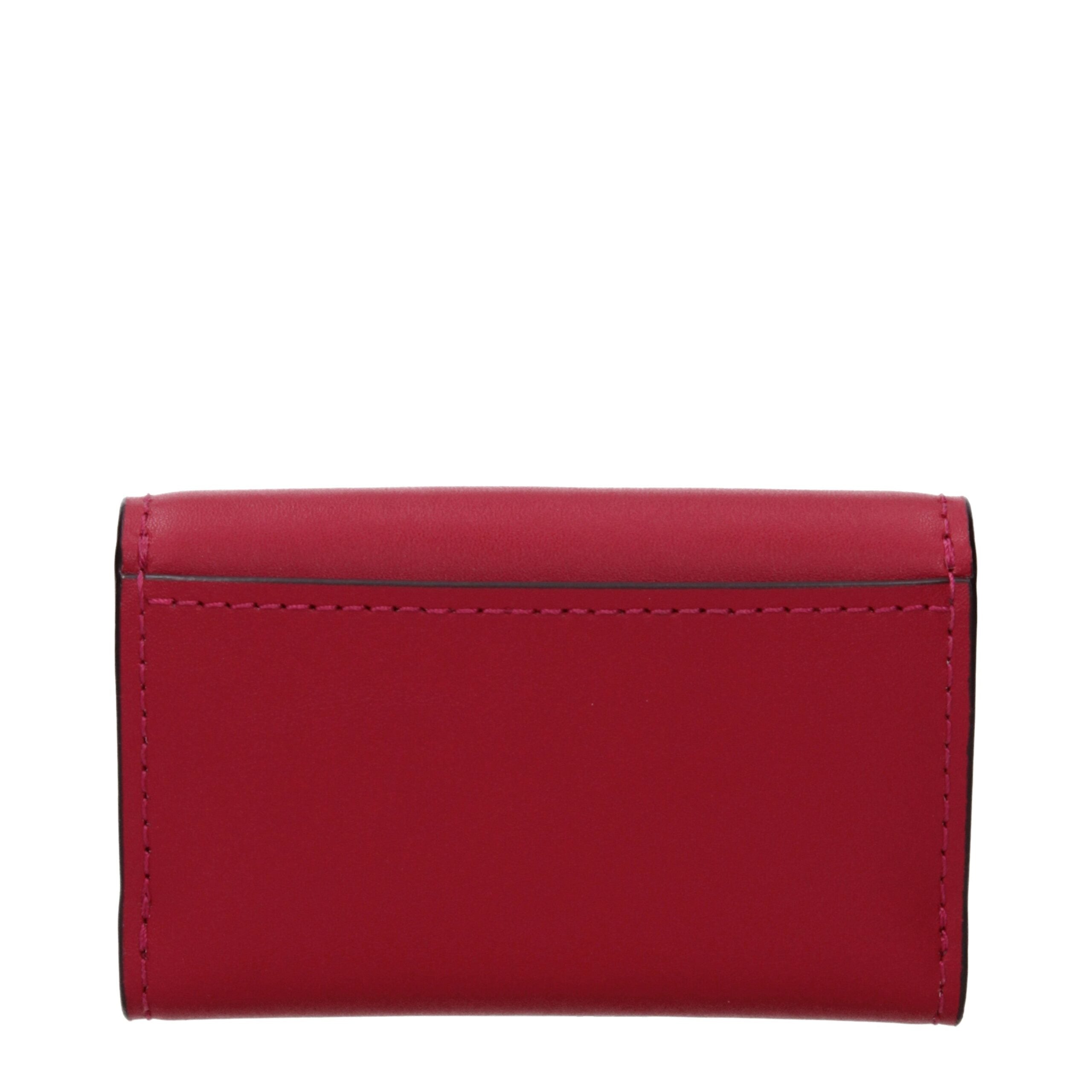 Michael Kors Red Leather Wallet - Luxury Boutique Co