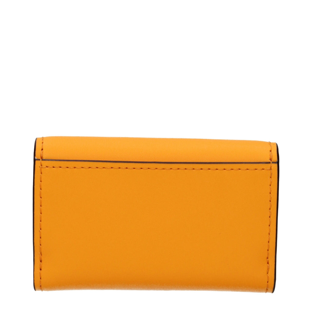 Michael Kors Orange Leather Wallet - Luxury Boutique Co