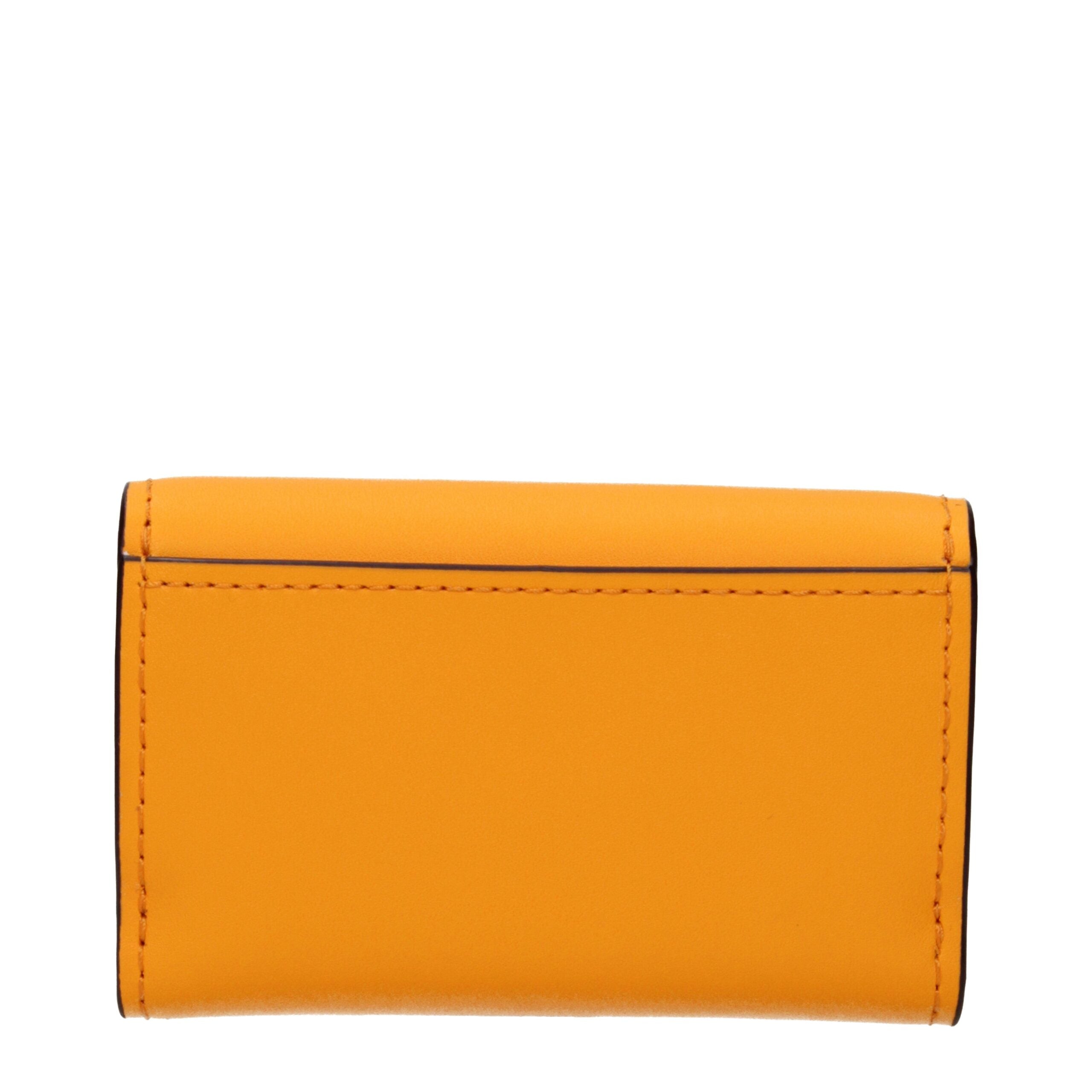 Michael Kors Orange Leather Wallet - Luxury Boutique Co