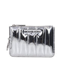 Michael Kors Gray Leather Wallet - Luxury Boutique Co