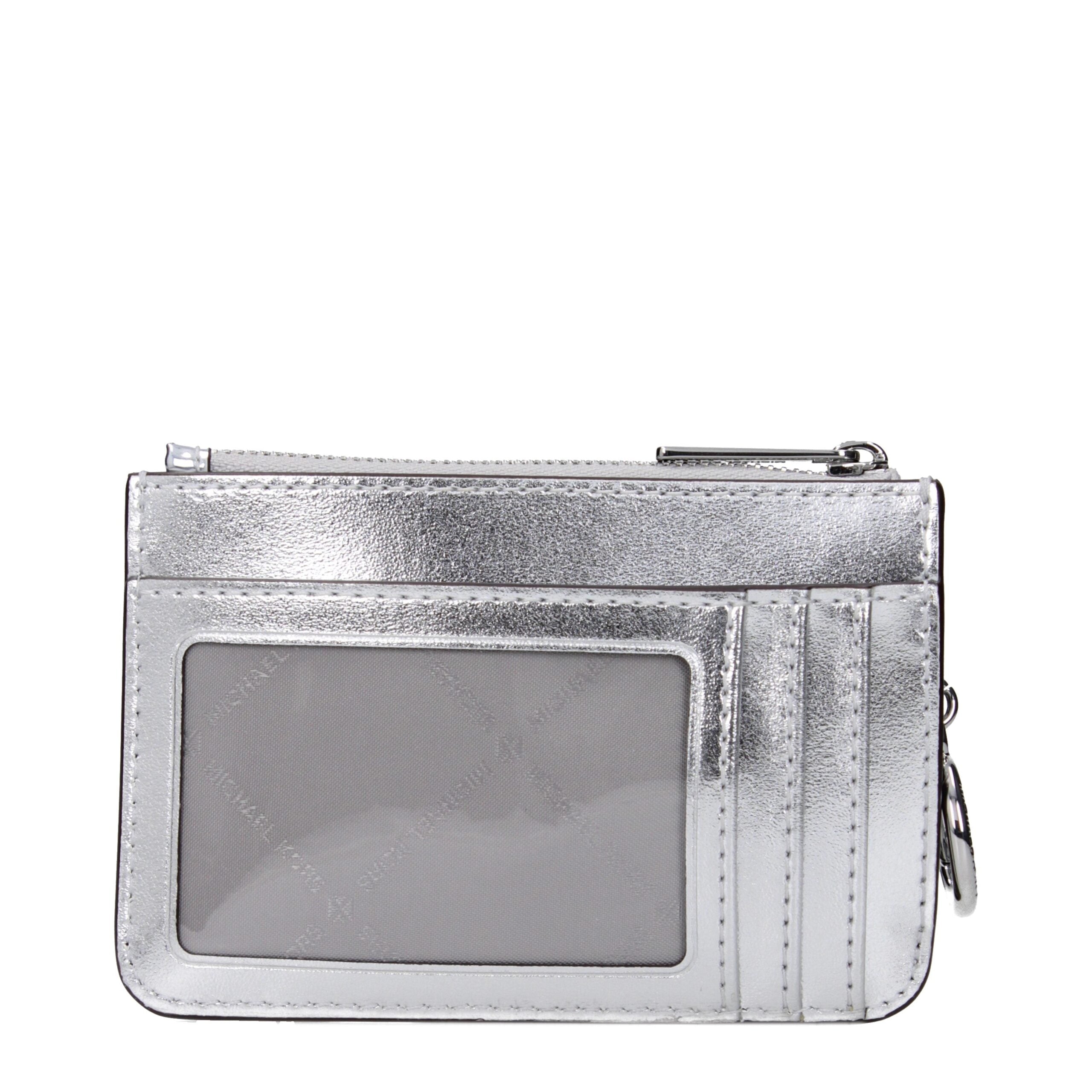 Michael Kors Gray Leather Wallet - Luxury Boutique Co