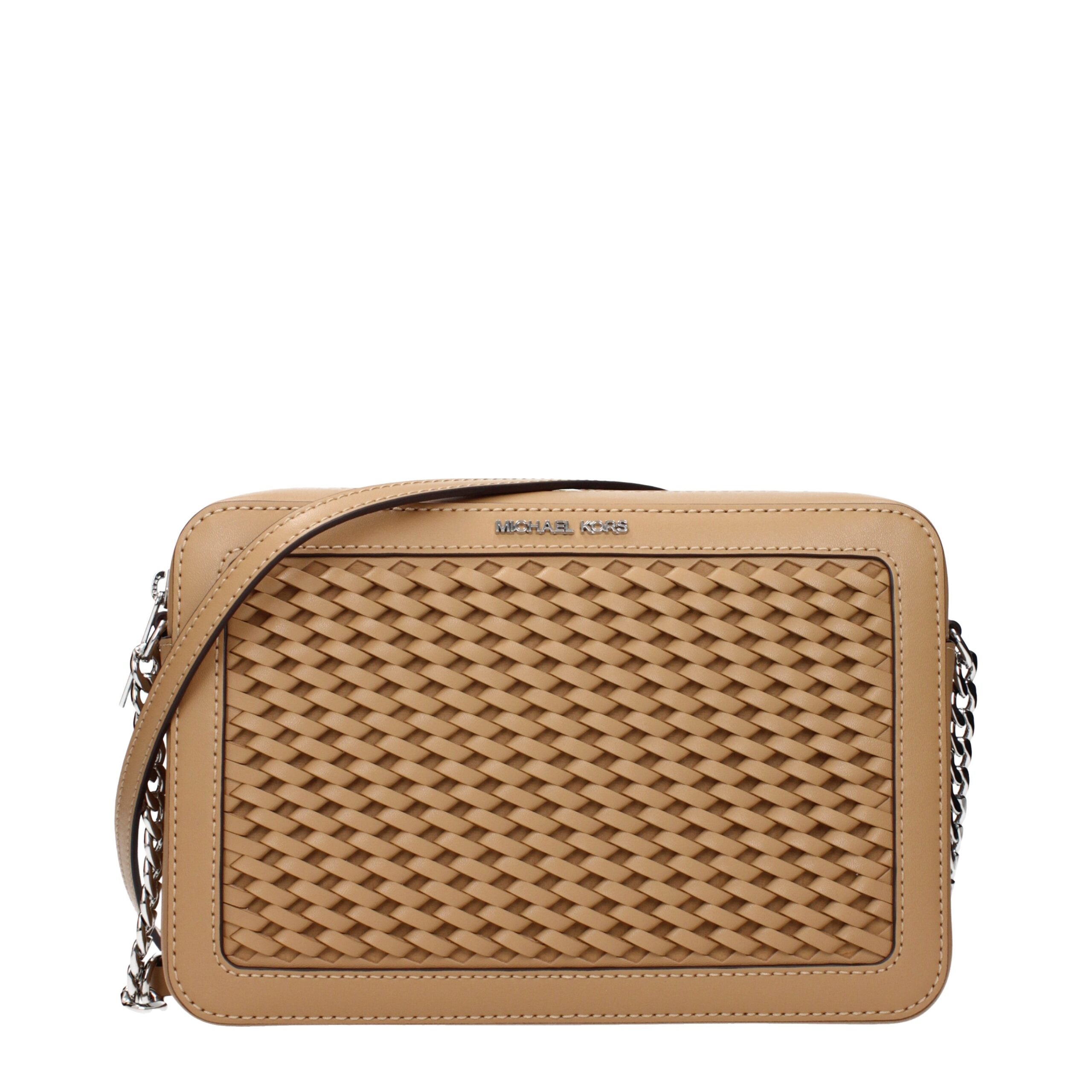 Michael Kors Brown Leather Crossbody Bag - Luxury Boutique Co