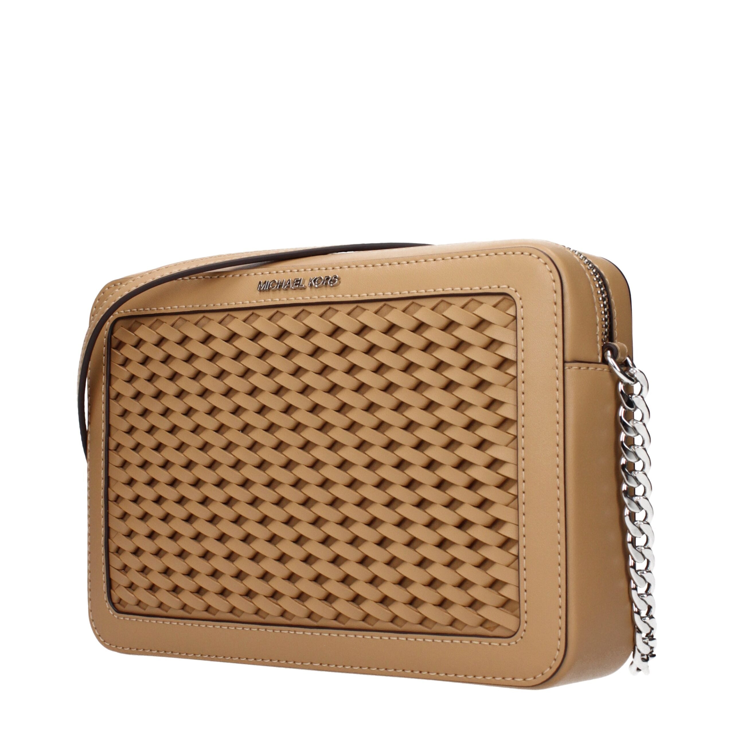 Michael Kors Brown Leather Crossbody Bag - Luxury Boutique Co