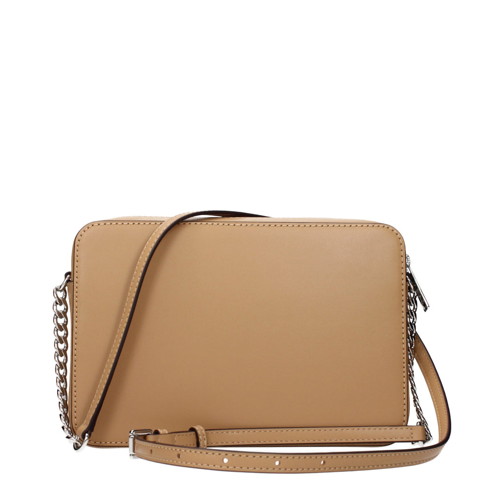 Michael Kors Brown Leather Crossbody Bag - Luxury Boutique Co