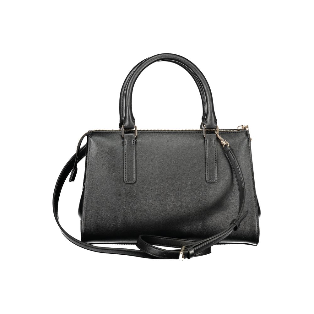 Guess Jeans Black Polyurethane Women Handbag - Luxury Boutique Co