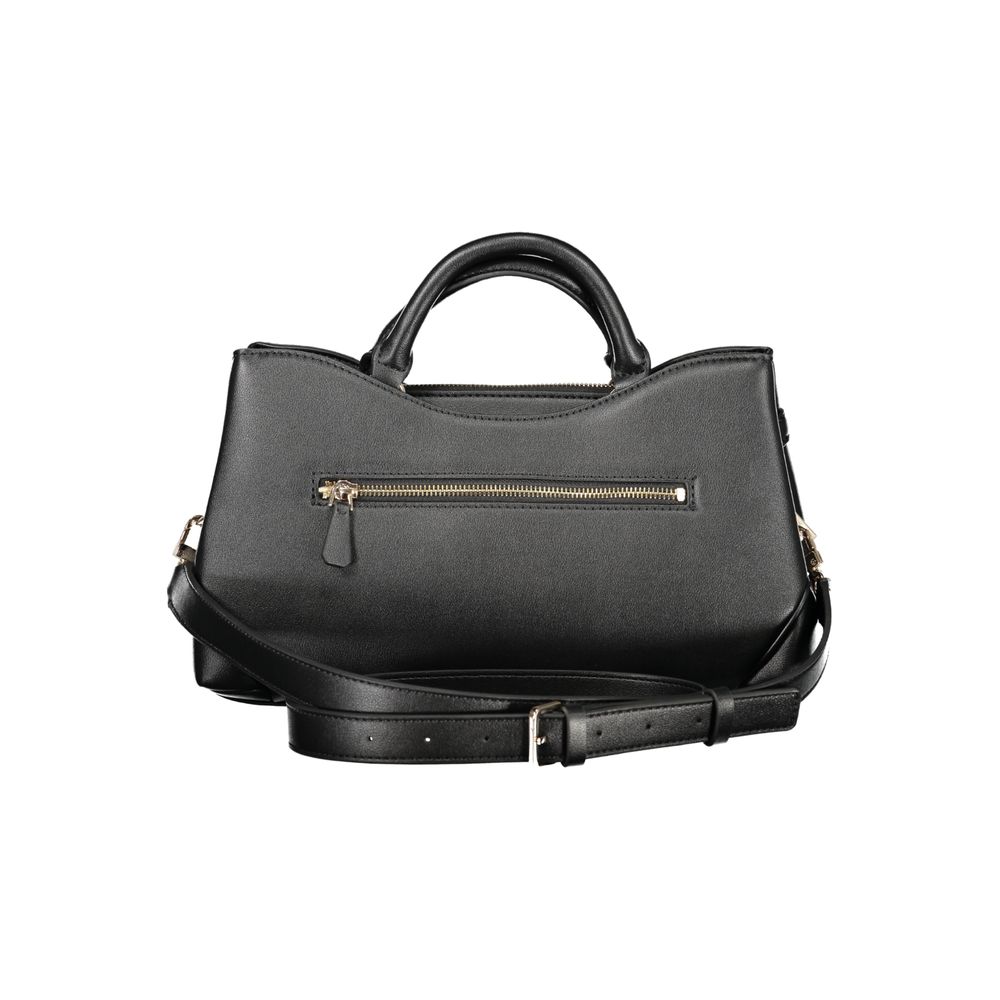 Guess Jeans Black Polyurethane Women's Handbag - Luxury Boutique Co