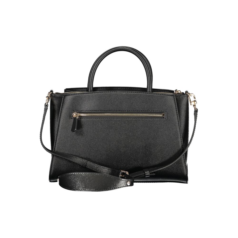 Guess Jeans Black Polyurethane Women Handbag - Luxury Boutique Co