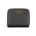 Guess Jeans Nero Poliuretano Women Wallet - Luxury Boutique Co